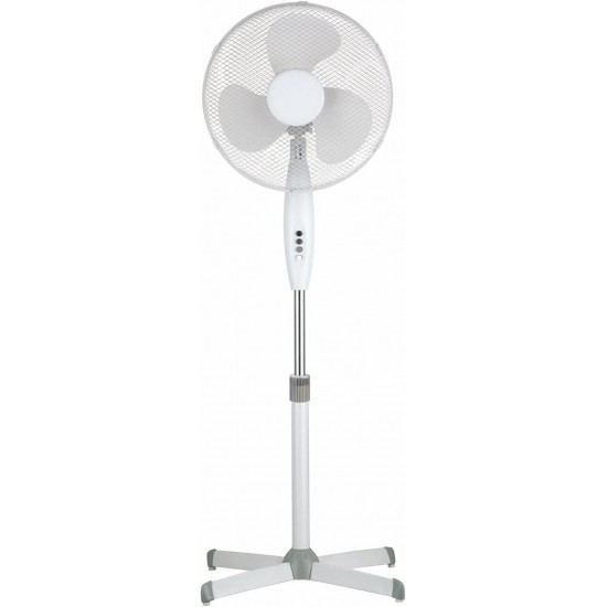 16 Inch Pedestal Fan (WHITE)